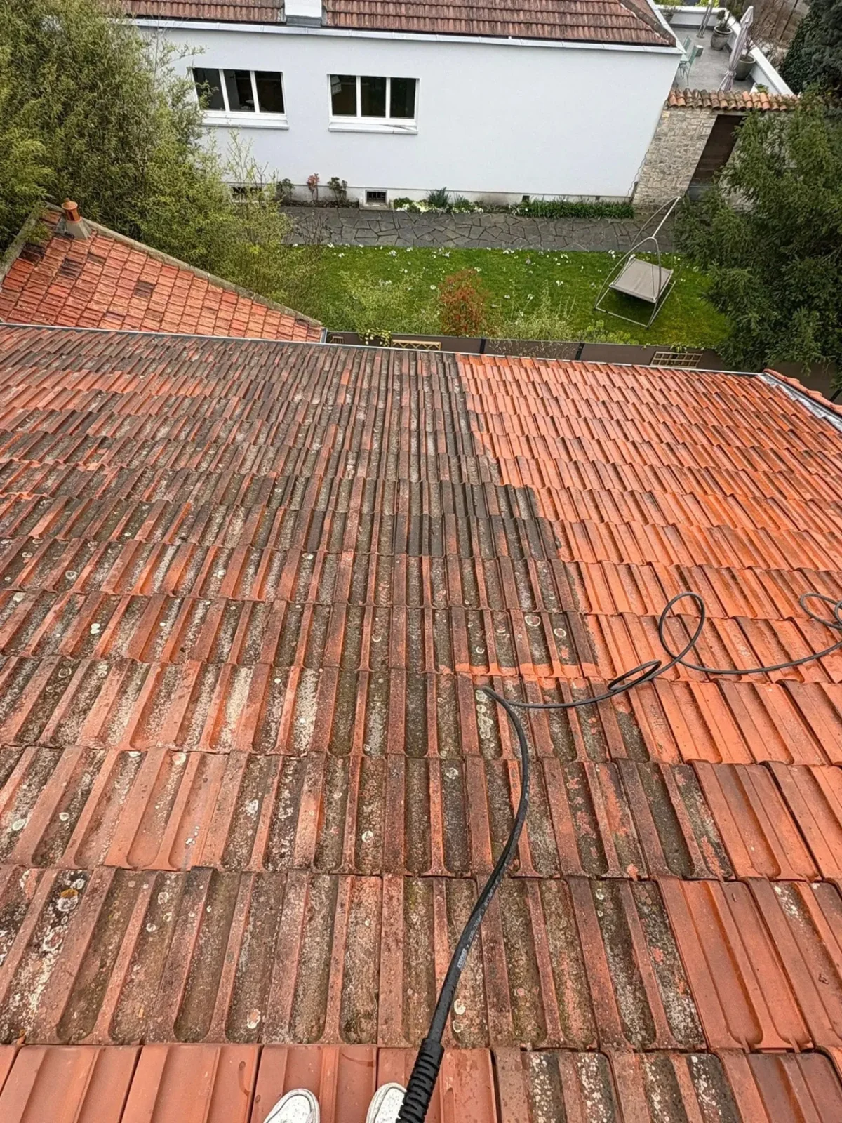 Nettoyage toiture Draveil 91